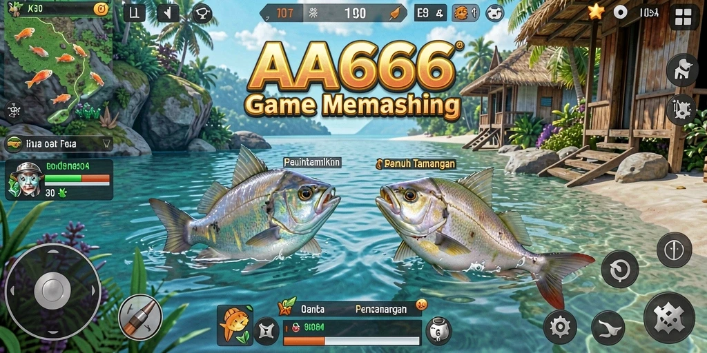 Tangkapan ikan besar dalam gameplay AA666 yang menakjubkan.