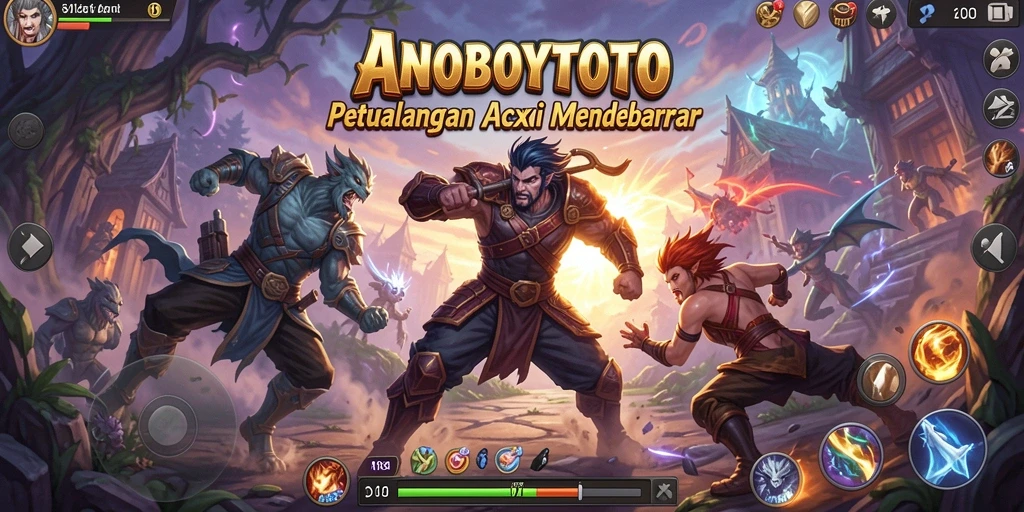 Tampilan grafis menakjubkan dari gameplay ANOBOYTOTO.