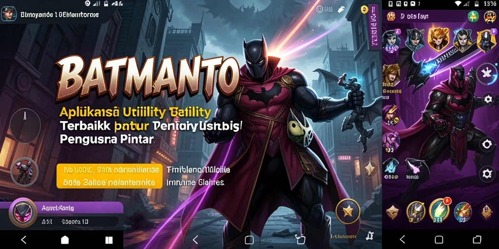 Tampilan utama aplikasi BATMANTOTO dengan fitur-fitur canggih.