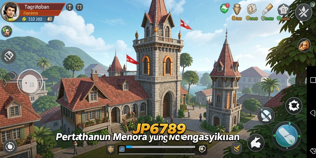 Gameplay menegangkan dan strategi menara yang seru.