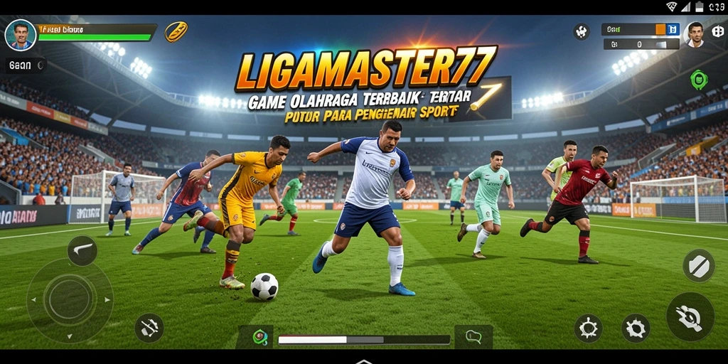 Tampilan menarik dari gameplay LIGAMASTER77 yang menggugah semangat berolahraga.
