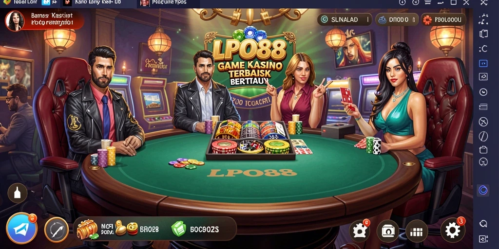 Gameplay LPO88 yang menegangkan dengan berbagai pilihan permainan kasino.