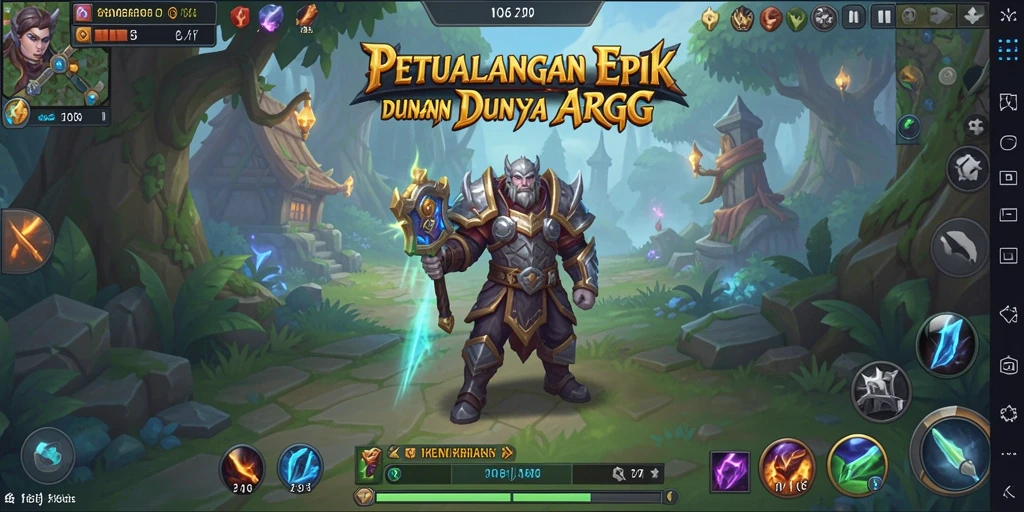 Tampilan gameplay epik N06 dengan pertarungan yang mendebarkan.