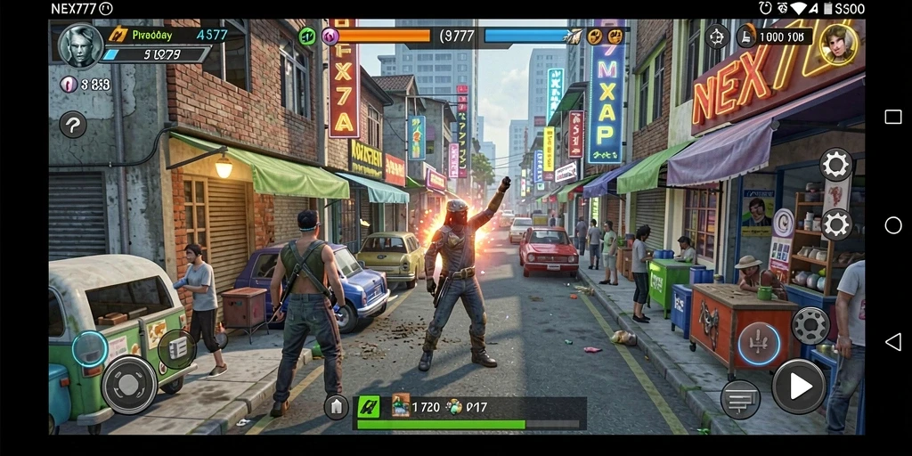 Tampilan gameplay seru NEX777 dengan tantangan yang menarik.
