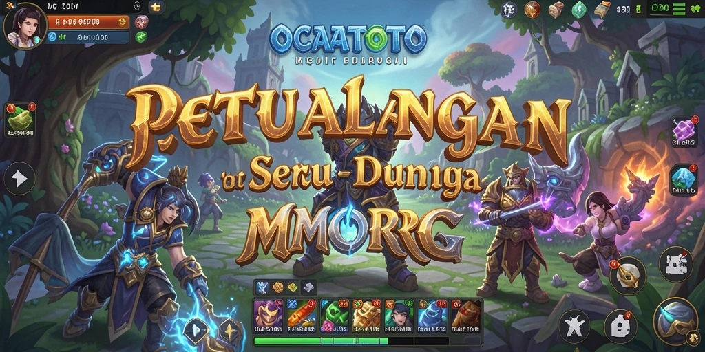 Gameplay seru di OCATOTO dengan pertarungan epik dan eksplorasi.
