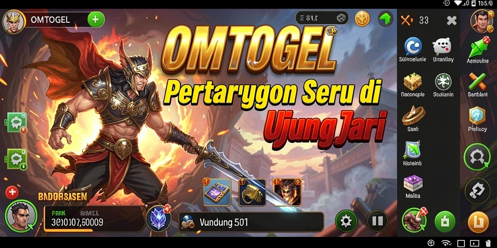 Tangkapan layar OMTOGEL menampilkan aksi pertarungan yang mendebarkan.
