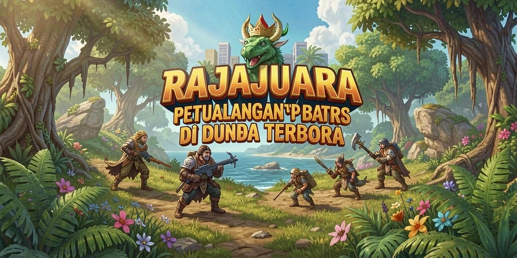 Tampilan gameplay dari RAJAJUARA yang menakjubkan dalam dunia Open World.