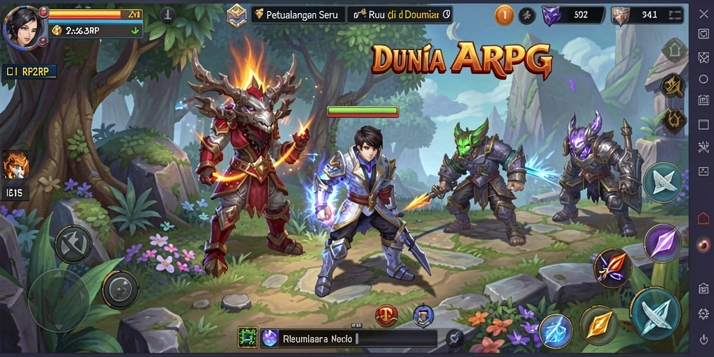 Tampilan menarik dari gameplay RP62RP yang penuh aksi dan petualangan.